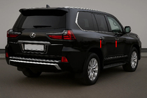 Lexus LX570/450d 2008–2022 Kryty dverových kľučiek BlackEdition (pre 2016+) fotografia 2