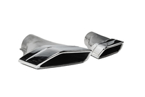 BMW 5. rad G30/G31 2017–2023 Koncovky výfuku M-Performance Silver (2 ks) fotografia 3