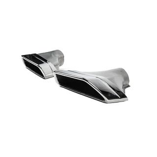 Koncovky výfuku M-Performance Silver (2 ks) BMW 5. rad G30/G31 2017–2023 fotografia 2