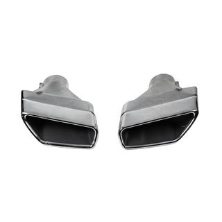 Koncovky výfuku M-Performance Silver (2 ks) BMW 5. rad G30/G31 2017–2023 fotografia 4