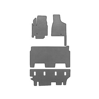 EVA rohože do interiéru (2008-2020, 3 rady, 8-miestne/ výbava SXT, sivé) Dodge Grand Caravan V 2008–2020