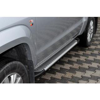 Bočné nášľapy Line (2 ks, hliník) Volkswagen Amarok 2010–2022 fotografia 1