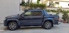 Volkswagen Amarok 2010–2022 Bočné rúrky (2 ks, nerez) 60 mm fotografia 8