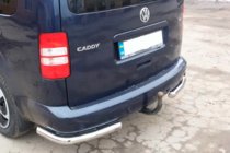 Volkswagen Caddy 2010–2015 Zadné rohové diely AK003 (2 ks, nerez) fotografia 9