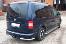 Volkswagen Caddy 2010–2015 Zadné rohové diely AK003 (2 ks, nerez) fotografia 6