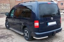 Volkswagen Caddy 2010–2015 Zadné rohové diely AK003 (2 ks, nerez) fotografia 7