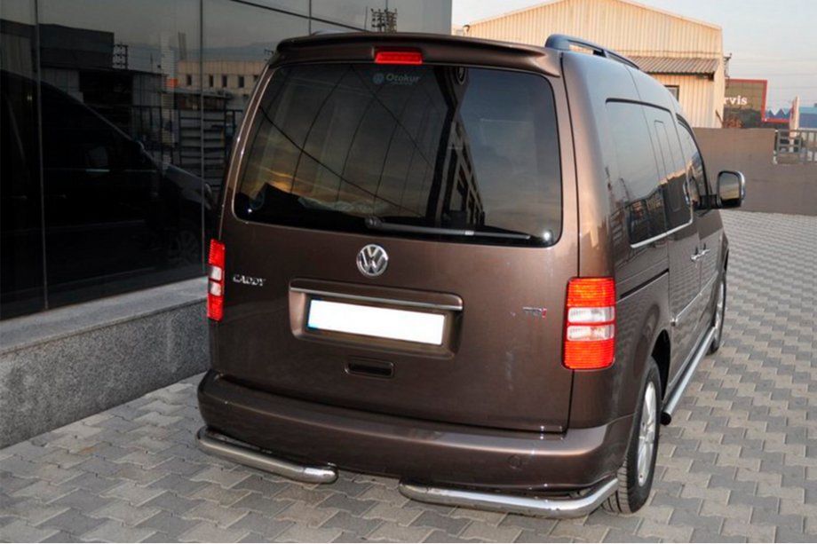 Volkswagen Caddy 2010–2015 Zadné rohové diely AK003 (2 ks, nerez) Image