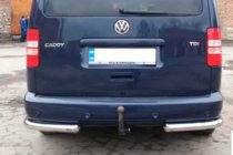 Volkswagen Caddy 2004–2010 Zadné rohové diely AK003 (2 ks, nerez) fotografia 6