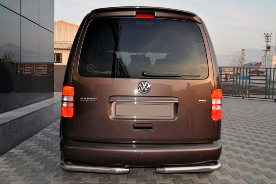 Volkswagen Caddy 2004–2010 Zadné rohové diely AK003 (2 ks, nerez) Image