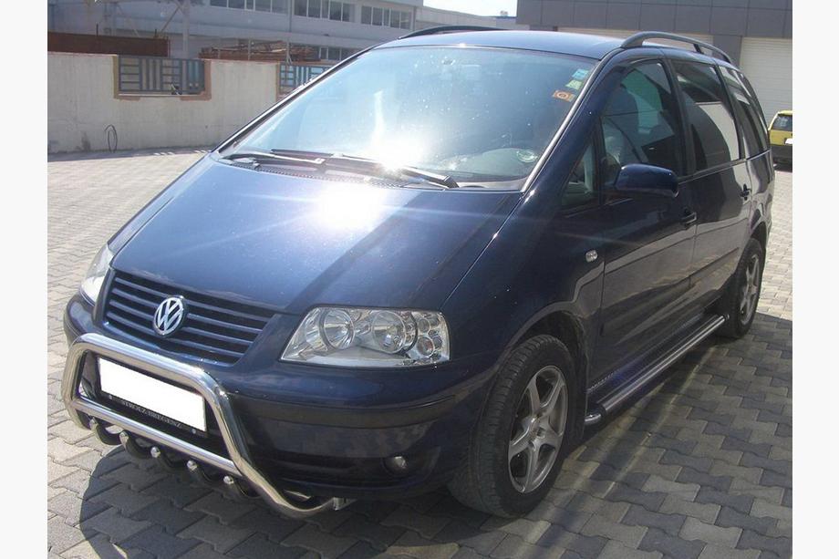 Volkswagen Sharan 1995–2010 Predný ochranný rám WT003 (nerez) 51 mm Fotografia 2