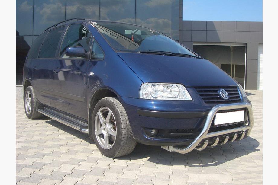 Volkswagen Sharan 1995–2010 Predný ochranný rám WT003 (nerez) 51 mm Fotografia 3