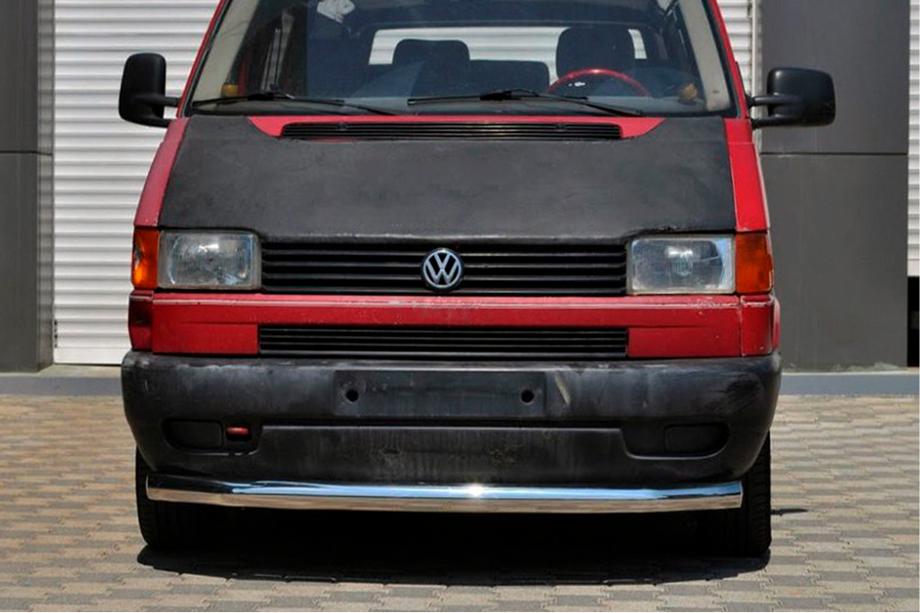 Volkswagen T4 Transporter 1990–2003 Predný ochranný rám ST008 (nerez) 60 mm Fotografia 3