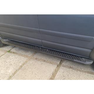 Bočné nášľapy typu X5, čierne (2 ks, hliník) fotografia 3