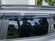 Dacia Duster 2024– Okenné deflektory s chrómovou lištou (4 ks, Niken) fotografia 5