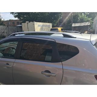 Strešné lyžiny Skyport Grey Nissan Qashqai 2010–2014 fotografia 4