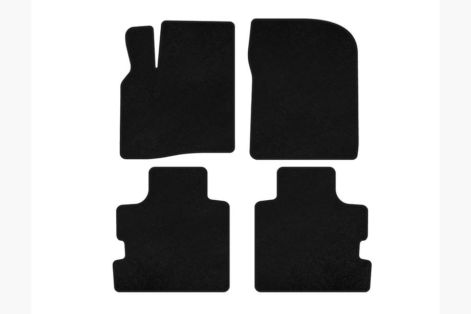 Chrysler Pacifica 2004–2008 Prémiové textilné autokoberce (Čierne) Image