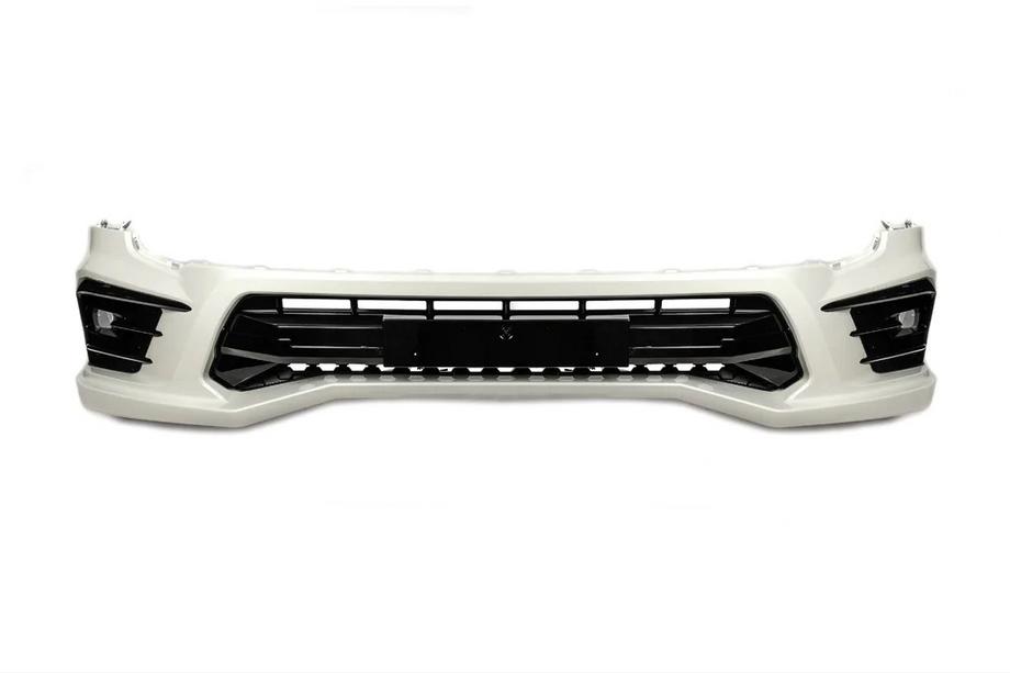 Toyota Land Cruiser 300 2021– Lip spojler predného nárazníka GXR Čierna farba Image