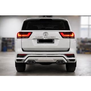 Zadný difúzor nárazníka VXR Toyota Land Cruiser 300 2021– fotografia 1