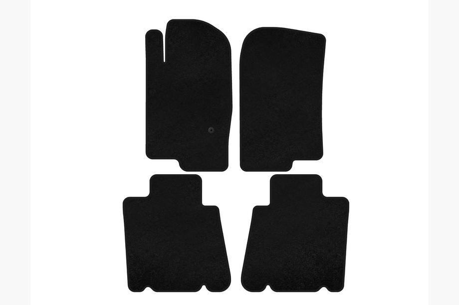 Ford Explorer 2001–2005 Prémiové textilné rohože (2 rady, čierne) Image