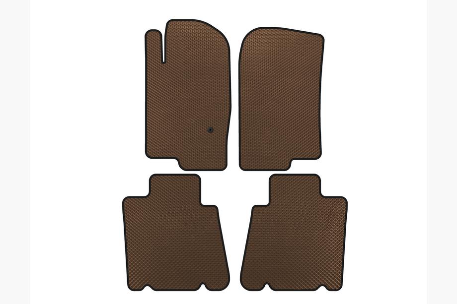 Ford Explorer 2001–2005 EVA rohože do interiéru (2 rady, hnedé) Image