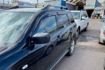 Mitsubishi Outlander 2001–2006 Deflektory okien (4 ks, HIC) fotografia 9