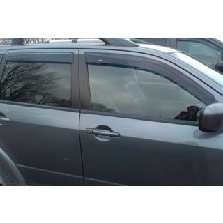 Deflektory okien (4 ks, HIC) Mitsubishi Outlander 2001–2006 fotografia 4