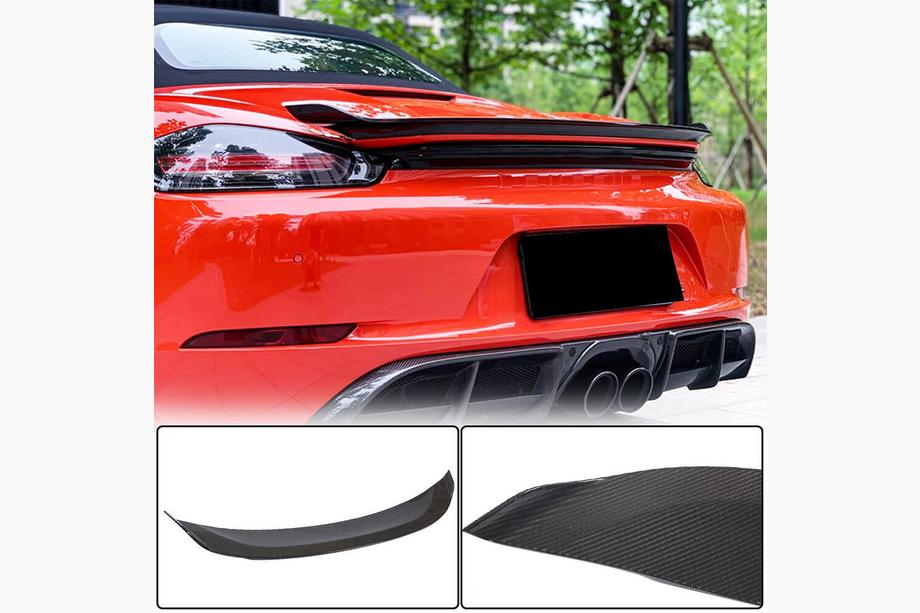 Porsche Boxster/Cayman 982 (718) 2016– Spojler V2 (pre Boxster, karbón) Image