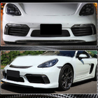 Porsche Boxster/Cayman 982 (718) 2016– Karbonové kryty hmloviek (2016-2019) fotografia 4