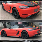 Porsche Boxster/Cayman 982 (718) 2016– Difúzor zadného nárazníka V1 (2016-2019, karbón) fotografia 4