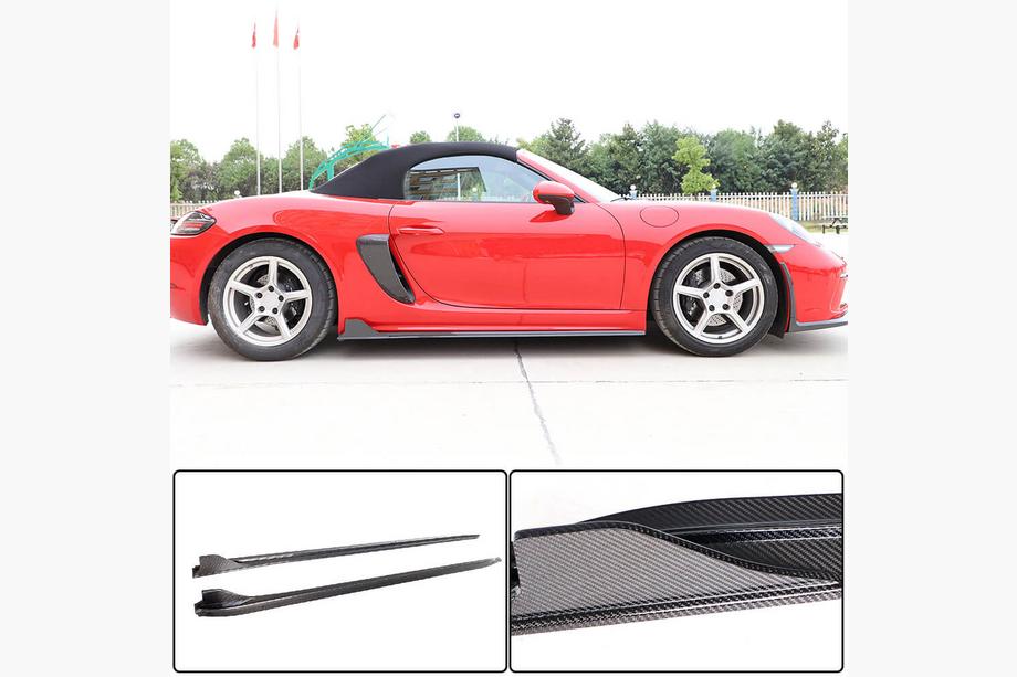 Porsche Boxster/Cayman 982 (718) 2016– Bočné prahy V1 (2016-2019, karbón) Image