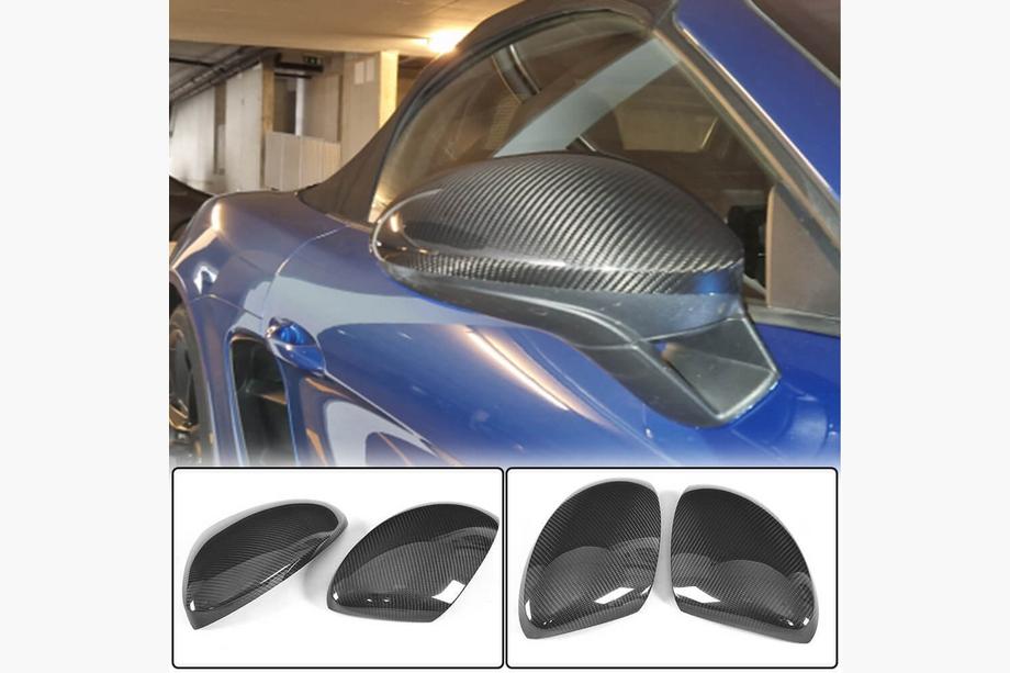 Porsche Boxster/Cayman 982 (718) 2016– Kryty zrkadiel (karbón) Image
