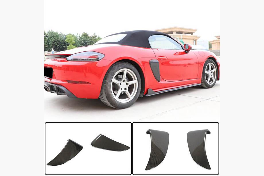 Porsche Boxster/Cayman 982 (718) 2016– Nadstavce zadných blatníkov (2016-2019, karbón) Image
