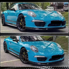 Porsche 911 (991) 2011–2019 Karbonový lip na predný nárazník (pre Carrera 2011-2015, karbón) fotografia 4