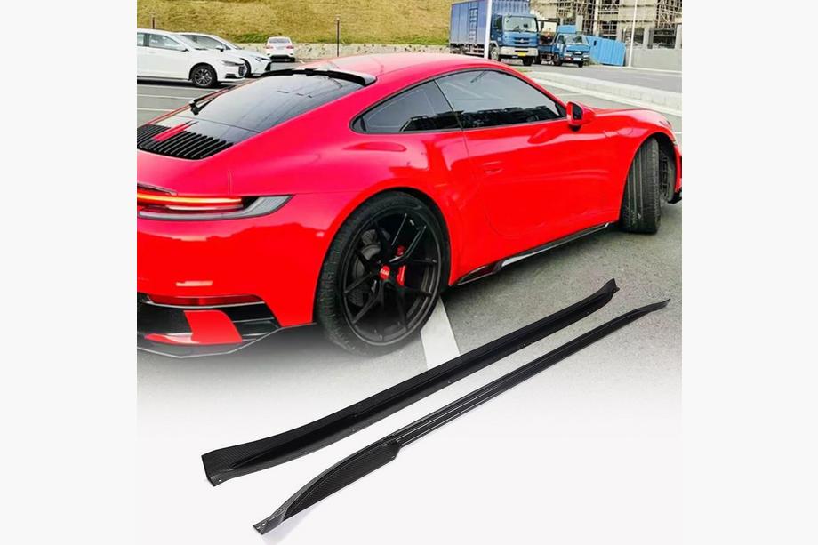 Porsche 911 (992) 2018– Bočné prahy V2 (Karbon) Image