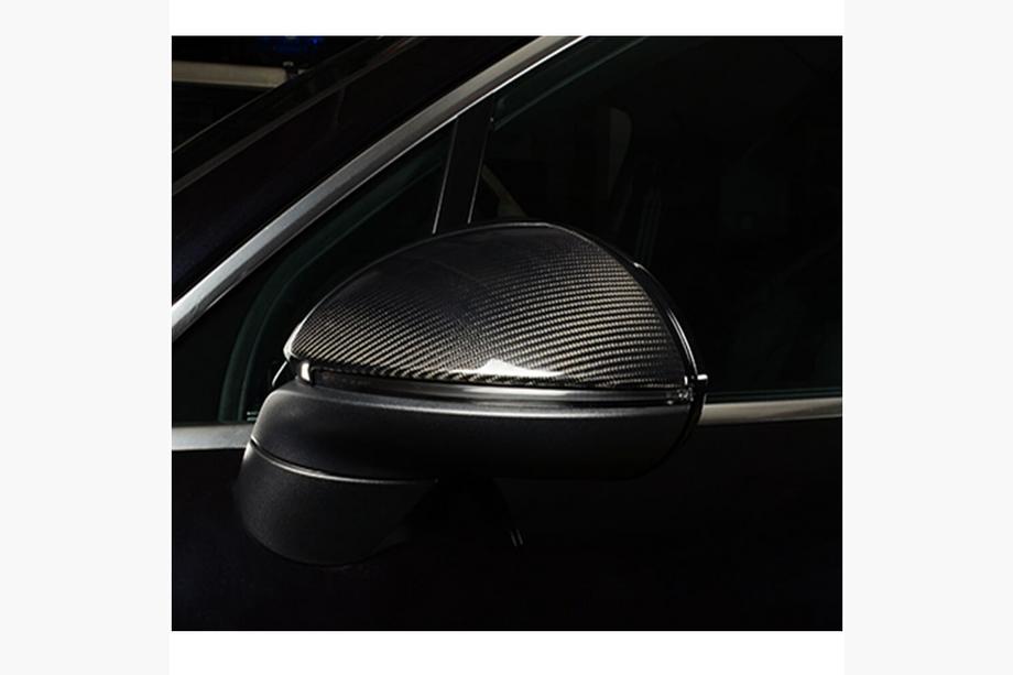 Porsche Cayenne 2018– Kryty zrkadiel (2018-2023, karbón) Image