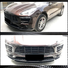 Porsche Macan 2014–2024 Predný nárazníkový lip spojler Lip V2 (2014-2018, Karbón) fotografia 3