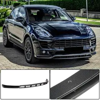 Predný nárazníkový lip spojler Lip V2 (2014-2018, Karbón) fotografia 1