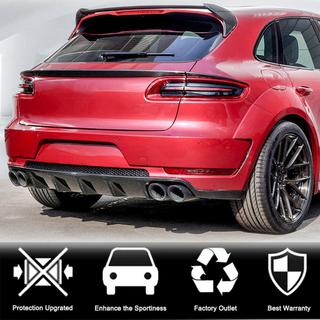 Spodný spojler (2014-2018, karbón) Porsche Macan 2014–2024 fotografia 3