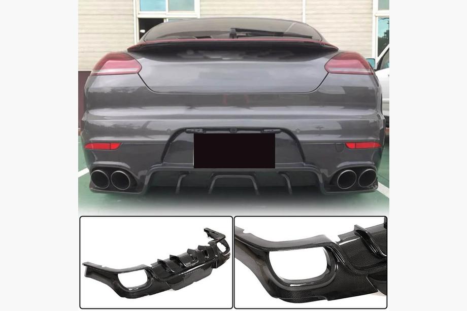 Porsche Panamera 2009–2016 Difúzor zadného nárazníka (2013-2016, karbón) Image