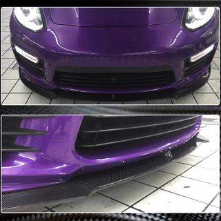 Karbonový predný lip nárazníka Lip V1 (pre Turbo/Turbo S/GTS) fotografia 4