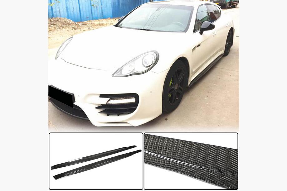 Porsche Panamera 2009–2016 Bočné prahy V1 (2009-2013, Karbon) Image