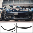 Porsche Panamera 2016–2023 Predný nárazníkový lip Lip (2016-2020, karbón) fotografia 1