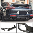 Porsche Panamera 2016–2023 Difúzor zadného nárazníka (2016-2020, Karbón) fotografia 1
