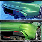 Porsche Taycan 2019– Difúzor zadného nárazníka (pre 2019-2024 Base SD, karbón) fotografia 4