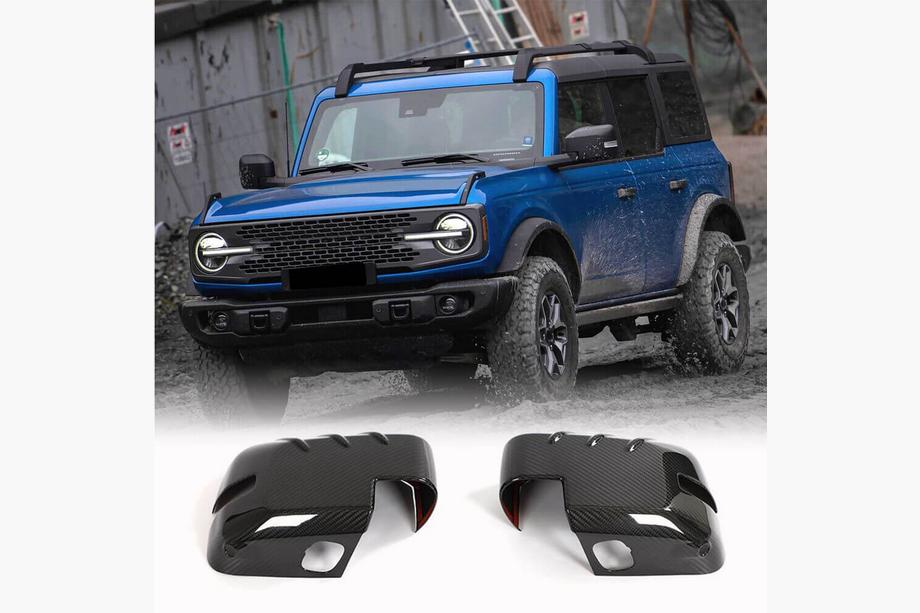 Ford Bronco 2021– Kryty zrkadiel (karbón) Image