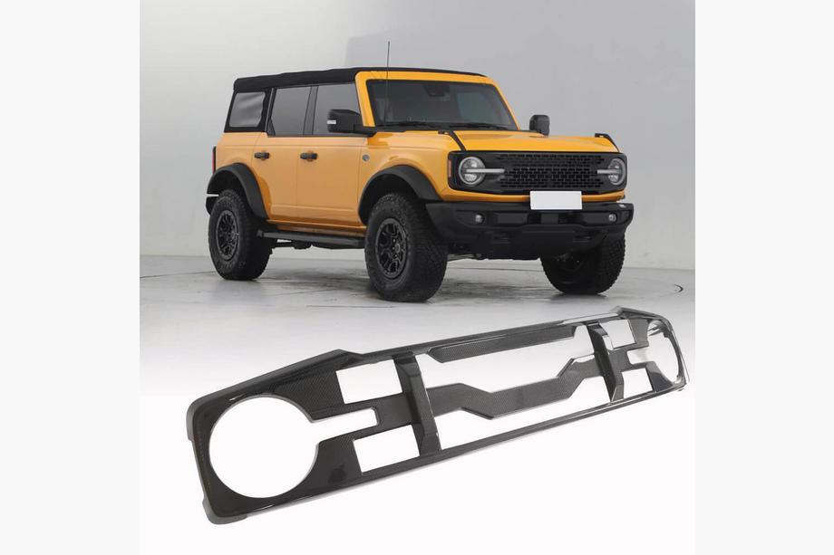 Ford Bronco 2021– Maska chladiča V1 (karbón) Image