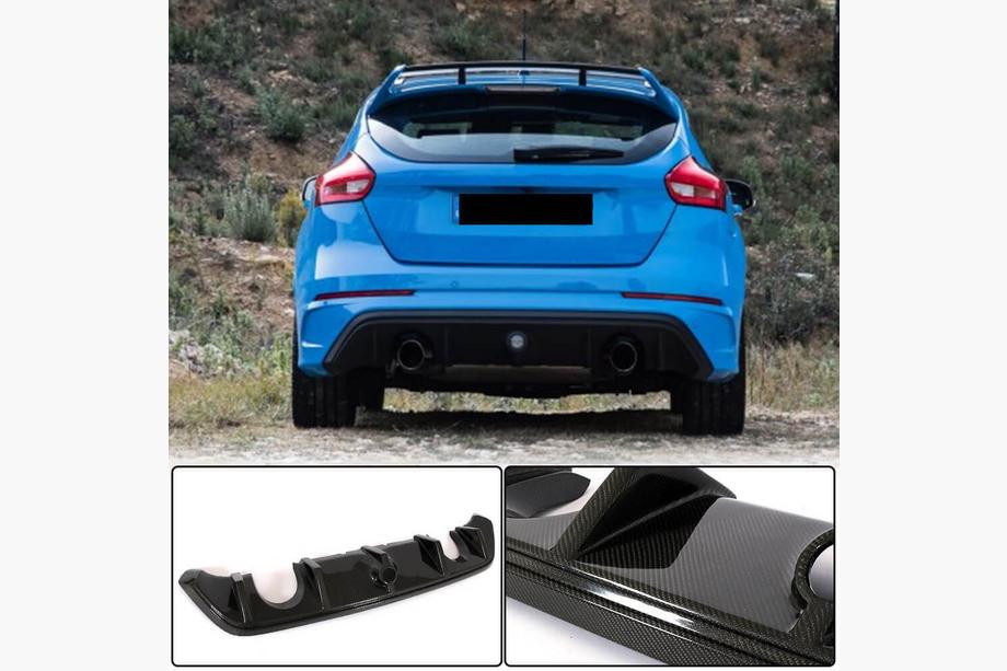 Ford Focus III 2011–2017 Difúzor zadného nárazníka (pre RS 2015-2017, Karbón) Fotografia 1