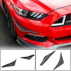 Ford Mustang 2015–2023 Nadstavce predného nárazníka (2015-2017, karbón) fotografia 1