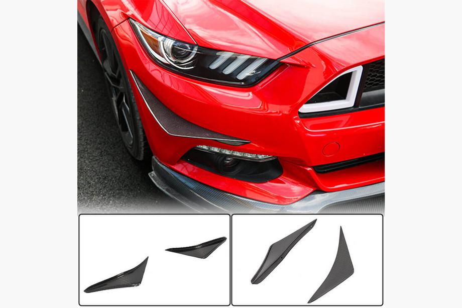 Ford Mustang 2015–2023 Nadstavce predného nárazníka (2015-2017, karbón) Image