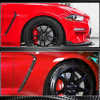 Ford Mustang 2015–2023 Nálepky na predné blatníky (2018-2023, karbón) fotografia 2